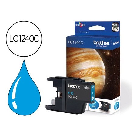 Ink-jet brother lc-1240c cian -600pag- mfc-j6510dw mfc-j6710dw mfc-j6910dw