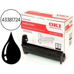 Tambor oki c5800 c5900 c5550 negro 20000 paginas