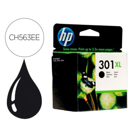 Ink-jet hp 301xl negro deskjet 5530 /1010/1510 /2540 alta capacidad