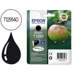 Ink-jet epson stylus t1291 negro sx420w / 425w / office bx305f / bx320f -alta capacidad-