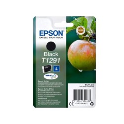 Ink-jet epson stylus t1291 negro sx420w / 425w / office bx305f / bx320f -alta capacidad-