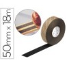 Cinta antideslizante 3m soporte de vinilo adhesivo  abrasivo 18mt x 50 mm