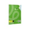 Recambio liderpapel a4 120 hojas 80g/m2 cuadro 5mm sin margen 4 taladros bandas de 5 colores