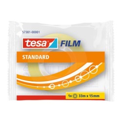 Cinta adhesiva tesa standard 33 mt x 15 mm