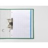 Recambio liderpapel a4 120 hojas 80g/m2 cuadro 5mm sin margen 4 taladros bandas de 5 colores