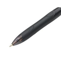 Boligrafo bic cuatro colores con grip colore negro punta 1,3 mm