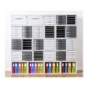 Archivador archisystem para carpetas colgantes con cerradura 356x474x303 mm color gris