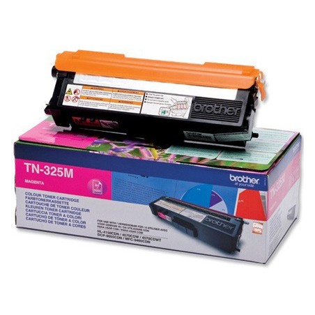 Toner brother tn-325m magenta -3,500pag- hl-4140cn hl-4150cdn hl-4570cdw dcp-9055cdn dcp-9270cdw