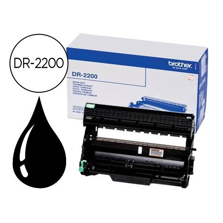 Tambor brother dr-2200 -12.000pag- hl-2130 hl-2240d hl-2250dn hl-2270dw dcp-7050 dcp-7060d dcp-7065dn