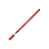 Rotulador stabilo acuarelable pen 68 rojo carmin punta gruesa 1mm