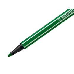 Rotulador stabilo acuarelable pen 68 verde esmeralda punta gruesa 1mm
