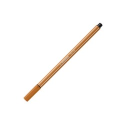 Rotulador stabilo acuarelable pen 68 ocre oscuro punta gruesa 1mm