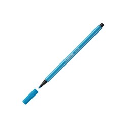 Rotulador stabilo acuarelable pen 68 azul celeste punta gruesa 1mm