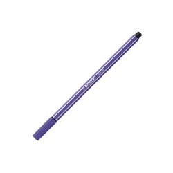 Rotulador stabilo acuarelable pen 68 violeta punta gruesa 1mm