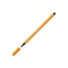 Rotulador stabilo acuarelable pen 68 naranja punta gruesa 1mm