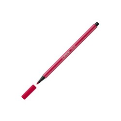 Rotulador stabilo acuarelable pen 68 rojo oscuro punta gruesa 1mm