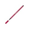Rotulador stabilo acuarelable pen 68 rojo oscuro punta gruesa 1mm
