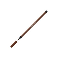Rotulador stabilo acuarelable pen 68 marron punta gruesa 1mm