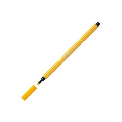 Rotulador stabilo acuarelable pen 68 amarillo limon punta gruesa 1mm