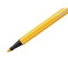 Rotulador stabilo acuarelable pen 68 amarillo limon punta gruesa 1mm
