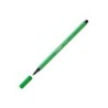 Rotulador stabilo acuarelable pen 68 verde hoja punta gruesa 1mm