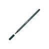 Rotulador stabilo acuarelable pen 68 verde tierra punta gruesa 1mm