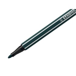 Rotulador stabilo acuarelable pen 68 verde tierra punta gruesa 1mm