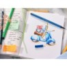 Rotulador stabilo acuarelable pen 68 lila punta gruesa 1mm