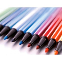 Rotulador stabilo acuarelable pen 68 turquesa punta gruesa 1mm