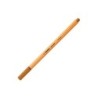 Rotulador stabilo punta de fib ra point 88 ocre oscuro punta fina 0,4mm