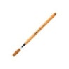 Rotulador stabilo punta de fib ra point 88 ocre oscuro punta fina 0,4mm