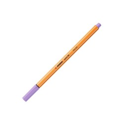 Rotulador stabilo punta de fib ra point 88 lila claro punta fina 0,4mm