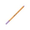 Rotulador stabilo punta de fib ra point 88 lila claro punta fina 0,4mm