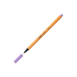 Rotulador stabilo punta de fib ra point 88 lila claro punta fina 0,4mm