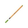 Rotulador stabilo punta de fib ra point 88 verde manzana punta fina 0,4mm