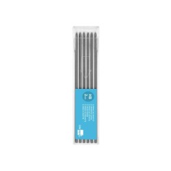 Minas liderpapel grafito 2 mm estuche de 12 minas longitud 120 mm