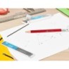 Minas liderpapel grafito 2 mm estuche de 12 minas longitud 120 mm
