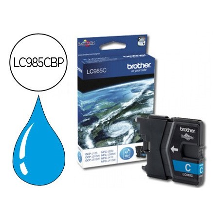 Ink-jet brother lc-985c cian dcp-j125/dcp-j315w mfc-j265w/mfc-j410/mfc-j415w