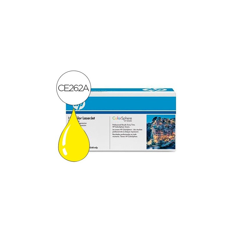 Toner hp color laserjet cp4025/cp4525 -ce262a- amarillo 11.000 pags