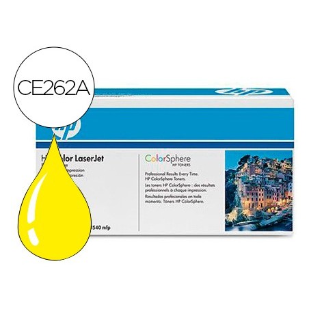 Toner hp color laserjet cp4025/cp4525 -ce262a- amarillo 11.000 pags