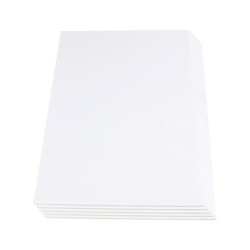 Carton pluma liderpapel blanco adhesivo 1 cara 100x140 cm espesor 5 mm