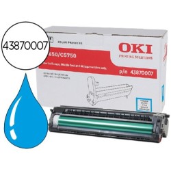 Tambor oki c5650/5750 cian 20000 paginas