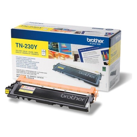 Toner brother tn-230 amarillo -1.400pag- hl-3040cn hl-3070cw dcp-9010cn mfc-9120cn mfc-9320cw