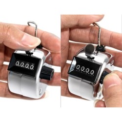 Maquina contadora q-connect manual hasta 9999 digitos