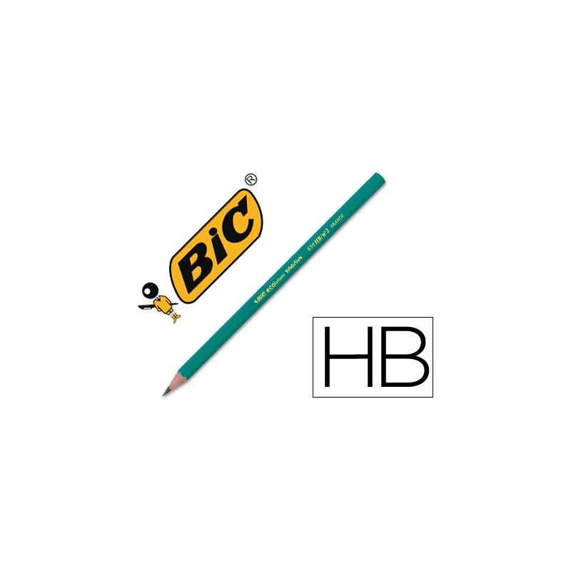 Lapices de grafito bic evolution hb