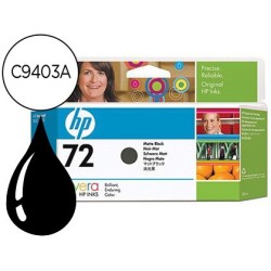 Ink-jet hp 72 negro mate designjet t610/1100 -130ml-