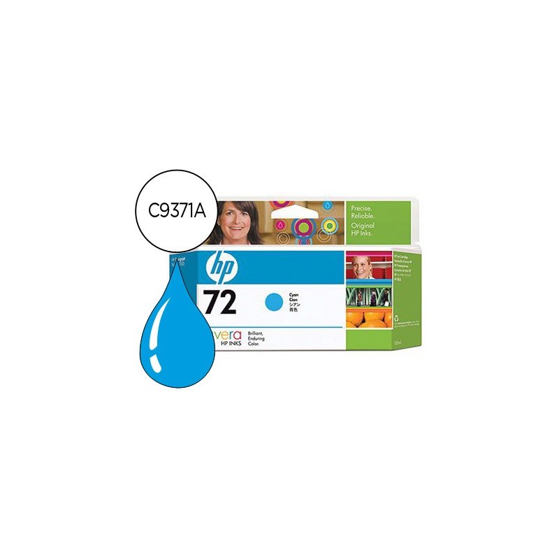 Ink-jet hp 72 cian designjet t610/1100 -130ml-