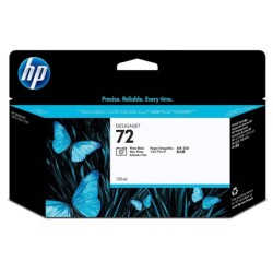 Ink-jet hp 72 negro foto designjet t610/1100 -130ml-