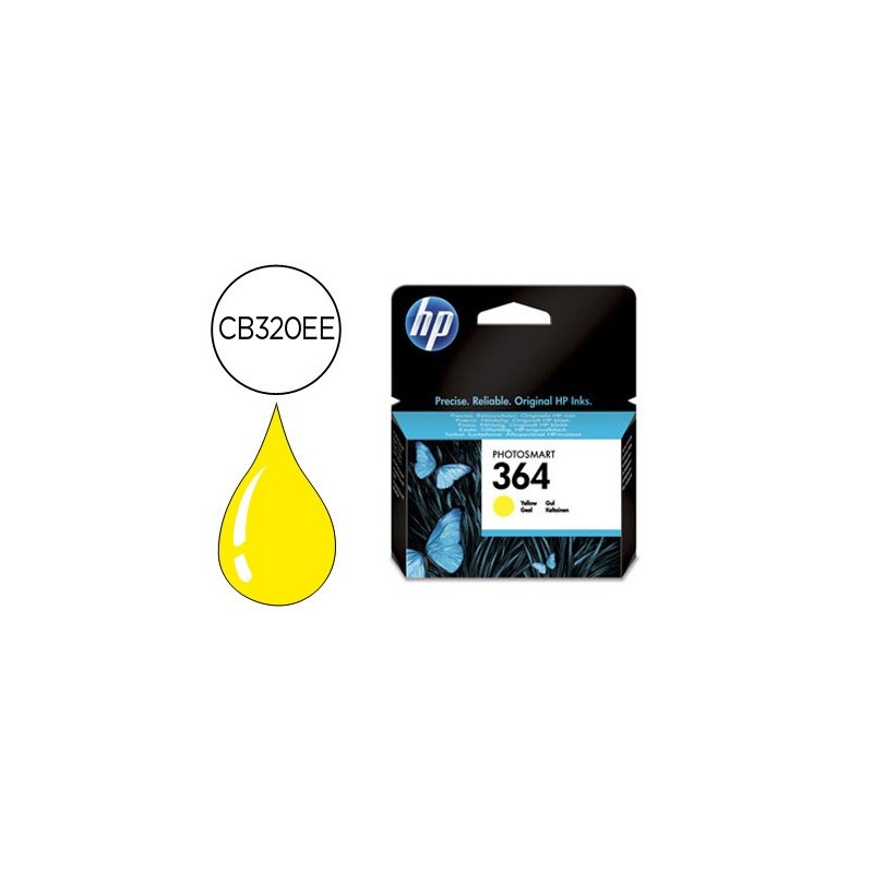 Ink-jet hp 364 amarillo photosmart premium - c309a / series c5300 / c6300 / b8500 / d5400 -300pag
