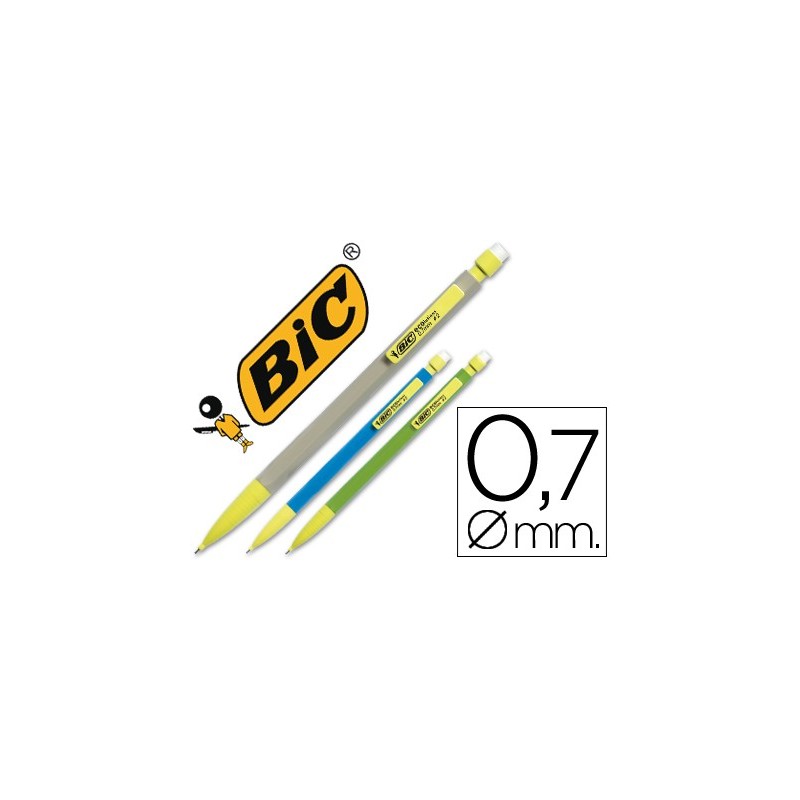 Portaminas bic matic ecologico 0,7 mm unidad
